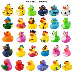 Mixed beach duck set, Fun, including hand-padded bag, water pool party decoration, birthday party decoration, holiday small ornaments, Easter small ornaments as gifts
