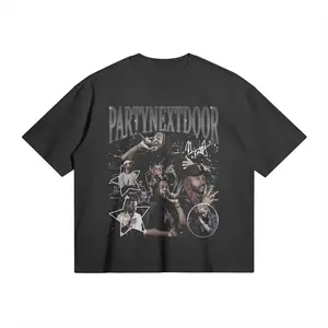 PARTYNEXTDOOR Graphic Tee , PND Tour Merch, Music, T-Shirt, Clothing, Rap, OVO , Oversized Vintage Bootleg Tee , Birthday Gift_1