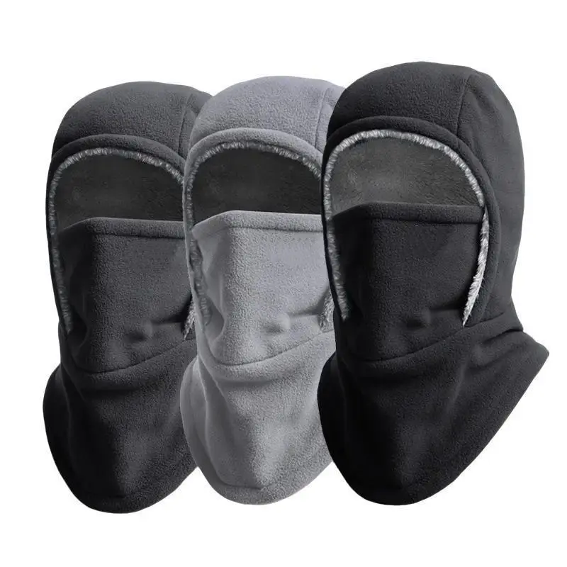 Winter One-Piece Hood & Balaclava for Men & Women Thick Windproof Scarf Face Mask with Ear Protection, Style-Fit Design, Ideal for Cycling, Running, Skiing, Fishing, Outdoor Sports & Work