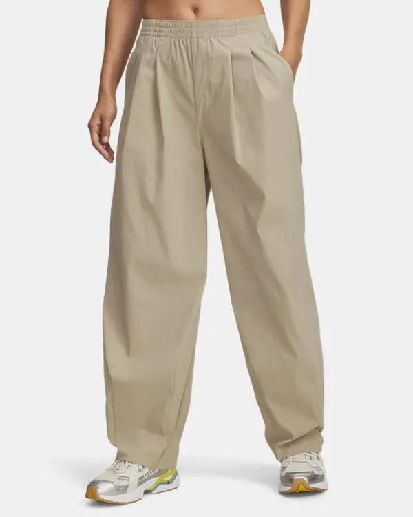 Under Armour Unstoppable Woven Women's Pants Bottom Elastic