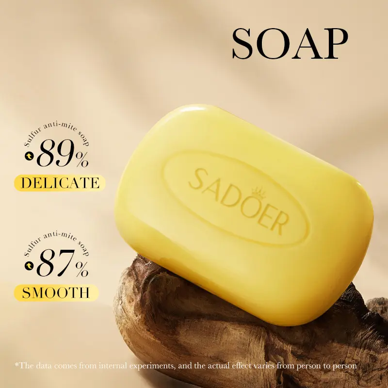 Anti Mite Soap Deep Cleansing Skin Care Body Facial Cleaning Soap Gentle Cleansing Soap