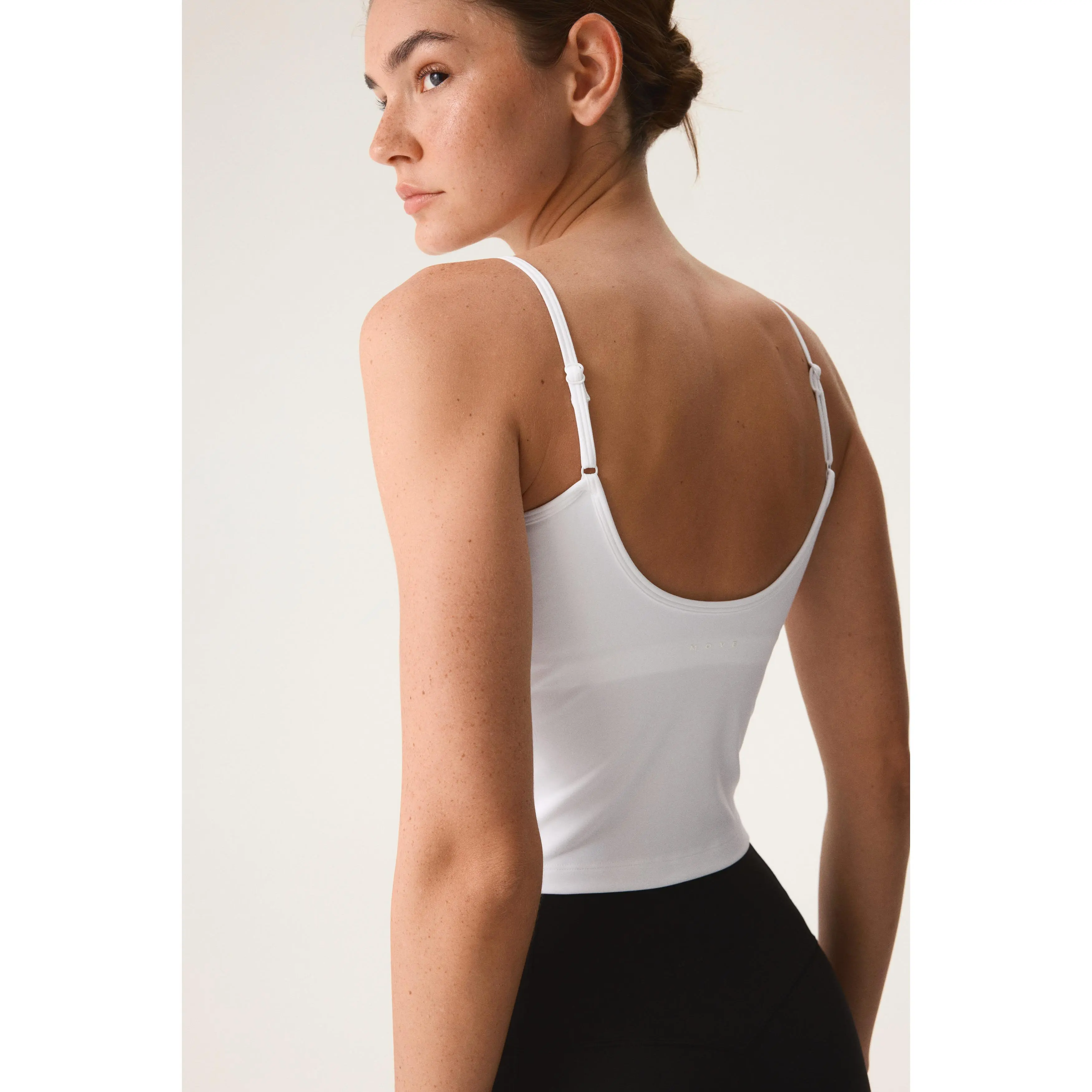 H&M Integral-bra sports strappy top with SoftMove™
