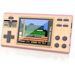 PYBGE Retro Video Games Console GV300S Mini TVStyle 308 Video Games Player with Handheld Gamepad Christmas Electronic Lithium Portable Rechargeable Arcade Charging Kid Protection Time Machine Design