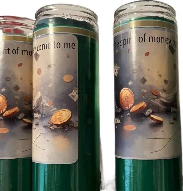 Money Drow Candle - Attract Wealth & Prosperity - Handcrafted - 6 oz - Perfect for Financial Success Rituals
