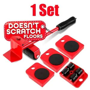 Furniture Mover with Wheels & Furniture Lifter Set,600 Lbs Capacity for Moving Heavy Furniture,360 ° Rotation Wheels Furniture Dolly,Sofa,Refrigerator,Cabinet peel and stick flooring.