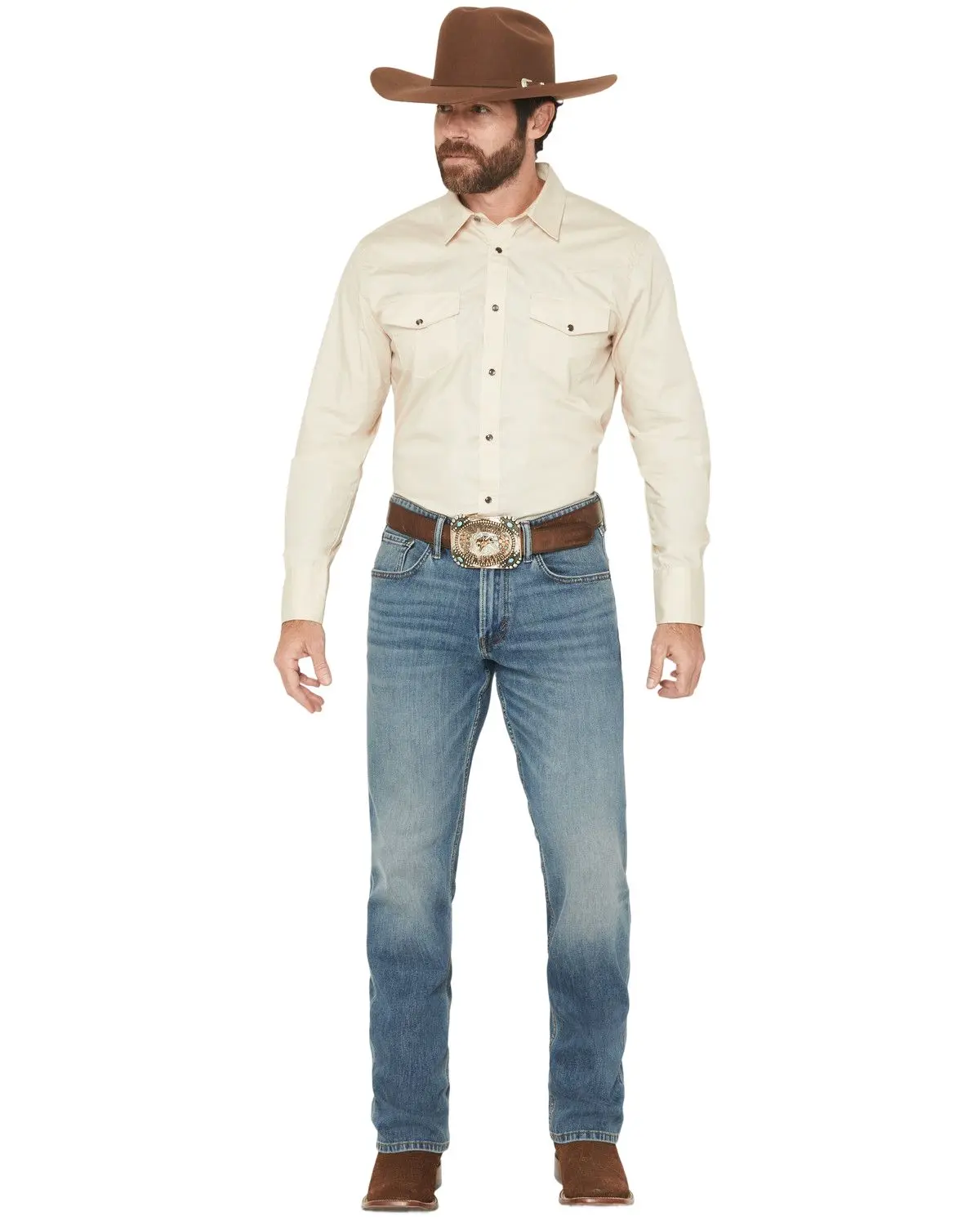 Rank 45 Men's 45&Reg; Men'S Rider-Flex Roadrunner Wash Ambush Slim Straight - Rmfa25j03-Mdw