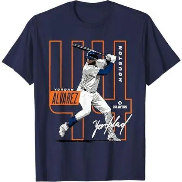 Yordan Alvarez | Houston Baseball MLB Players | MLBALV4049-S T-Shirt