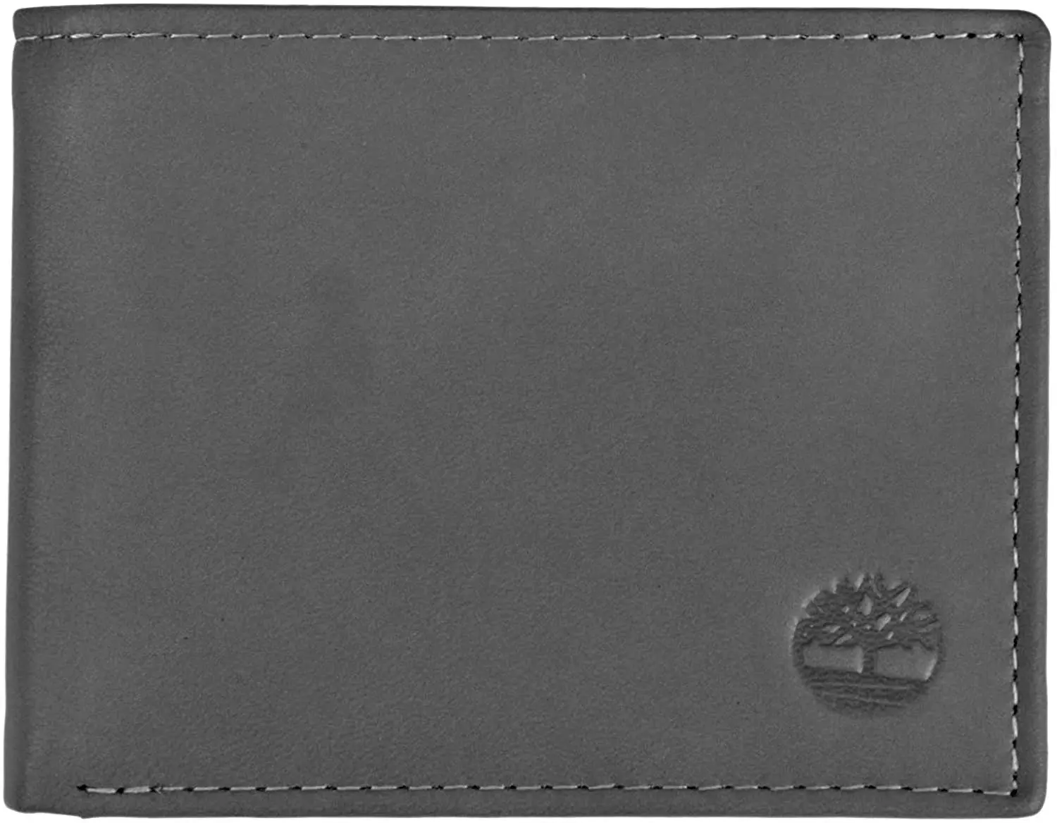 Timberland Men's Genuine Smooth Leather Cloudy Passcase Bifold Wallet
