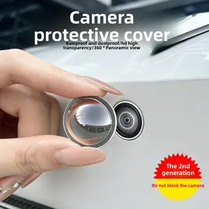 Car Camera Lens Protective Protector Cover 360 Degree Rear View Mirror Shield for Vehicle Backup Camera Accessories Universal Car Styling