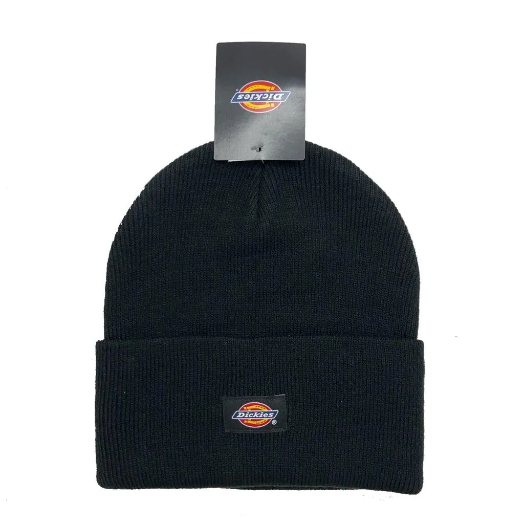 Dickies Classic Cuffed Beanie Hat, Soft Thermal Knit Construction for Winter Warmth, Versatile 1-Size Fits All Design, Beanies Hats, Fashion Beanie Hat