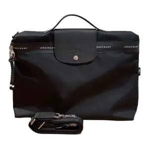 Longchamp Le Pliage Energy Solid Color Canvas Tote Bag with Detachable and Adjustable Shoulder Strap for Men and Women