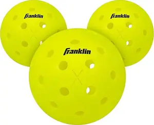 Outdoor pickleballs X-40 Outdoor Pickleballs - Official Ball of USA Pickleball, APP Tour + Pickleball US Open - 3 Packs, 12 Packs, 36 Pickleball Buckets, 50, 100 + 400 Bulk Packs of Regulation Pickleballs