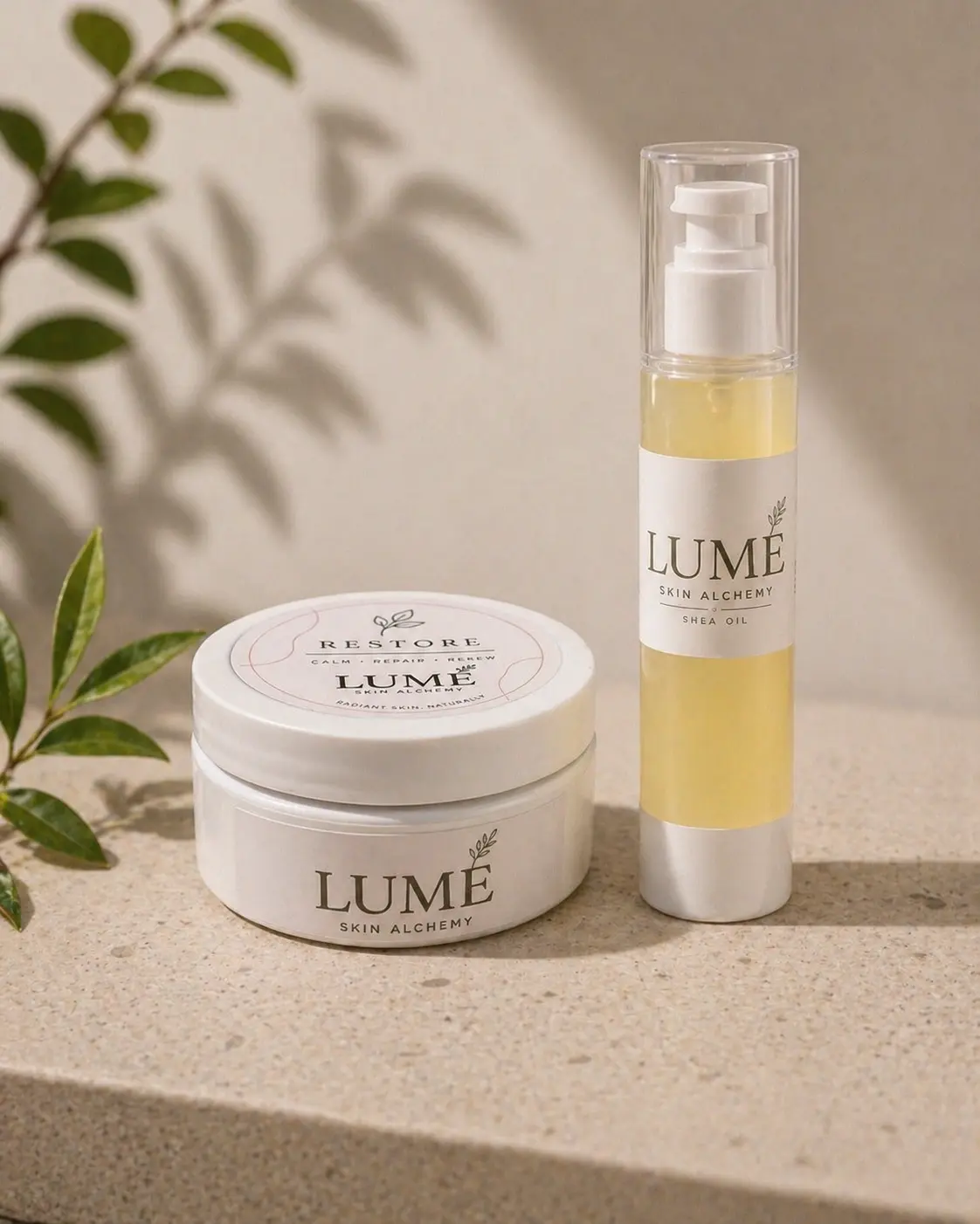 Lumé Skin Alchemy Restore Collection