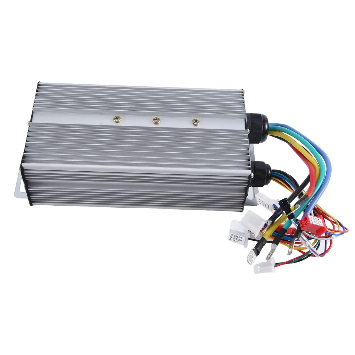 48V-84V 3000W Power Versatile Universal Brushless Voltage Controller for Electric Bicycles & Scooters, 24-Tube 80A Aluminum Alloy, Efficient Compact Thermal Management, Low Noise, Strong Climbing Ability, 1 x 3000W Controller (Household Appliance Part), 7