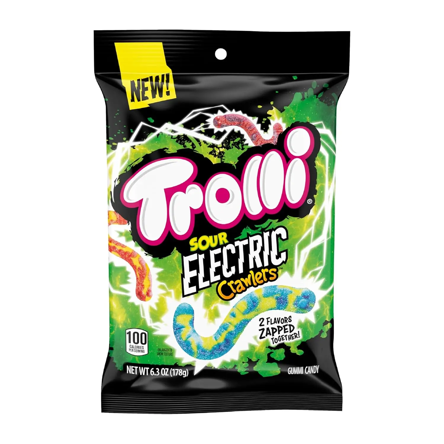 Trolli Electric Crawlers Candy - 6.3 oz Bag