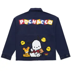 Pochacco x JapanLA Spirit Jersey Canvas Jacket
