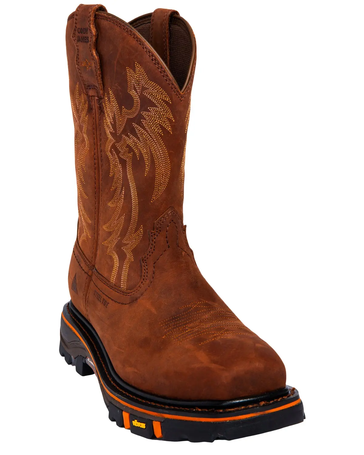 Cody James Men's Men'S 11" Decimator Western Work Boot Steel Toe - Dbp-0-B