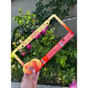 Tropicoqueta Karol G License Plate Frame