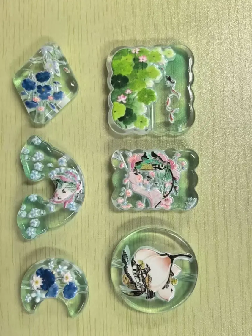 mldiy set bead focus bead acrylics beads keychain so cute