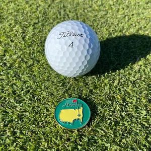 Masters Tournament Magnetic Golf Ball Marker – Premium Metal Design | Golf Gift for Men