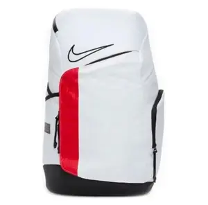 Nike Elite Pro Hoops Backpack White/Red