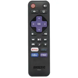 Anderic RRNS16 Replacement TV Remote Control for INSIGNIA Roku-Enabled TV's 2015 - 2016 | No programming Required