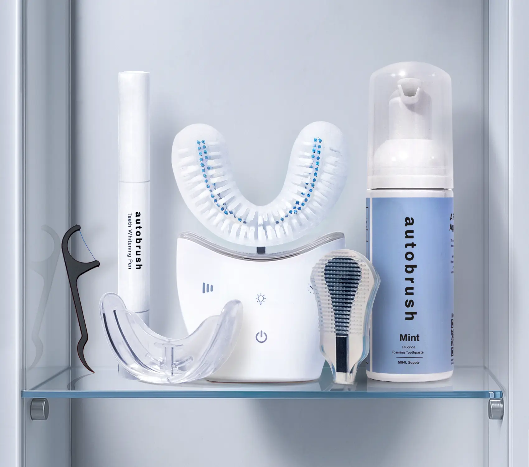 Autobrush Sonic Pro Total Package | ADA-Accepted U-Shape Electric Toothbrush | Full-Mouth Clean in 30 Sec | Complete Oral Care System Autobrush Sonic Pro Total Package | ADA-Accepted U-Shape Electric Toothbrush | Full-Mouth Clean in 30 Sec | Complete Oral Care System