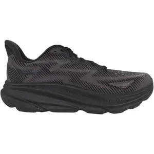Hoka One Womens Clifton 9 Road Running Shoes - Black 1127896-BBLC