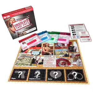 Murder Mystery Puzzle - Janine Montgomery Case – 500 Piece Jigsaw for Puzzle Lovers & True Crime Fans | Unsolved Case Files