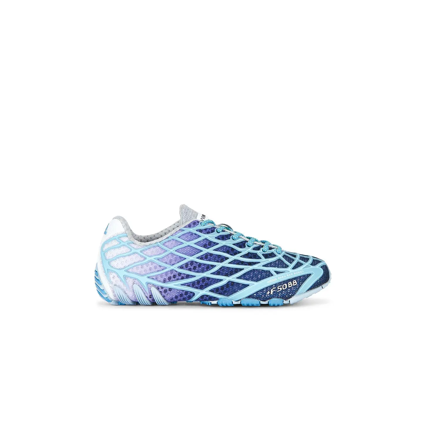 adidas Originals x Bad Bunny BB F50 Ghost Sprint Sneaker in Clear Sky, Clear Blue & Light Purple