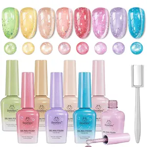 [LIVE ONLY]Beetles Spring Cat Eye Gel Polish Set, with magnet Taste of Spring DIY Nails Art Gift for girl Gift for woman gel x nails  salon nails at home Cutics Easter Nail Designs Spring FloralNails VacationNails newyearnewme valentinesday