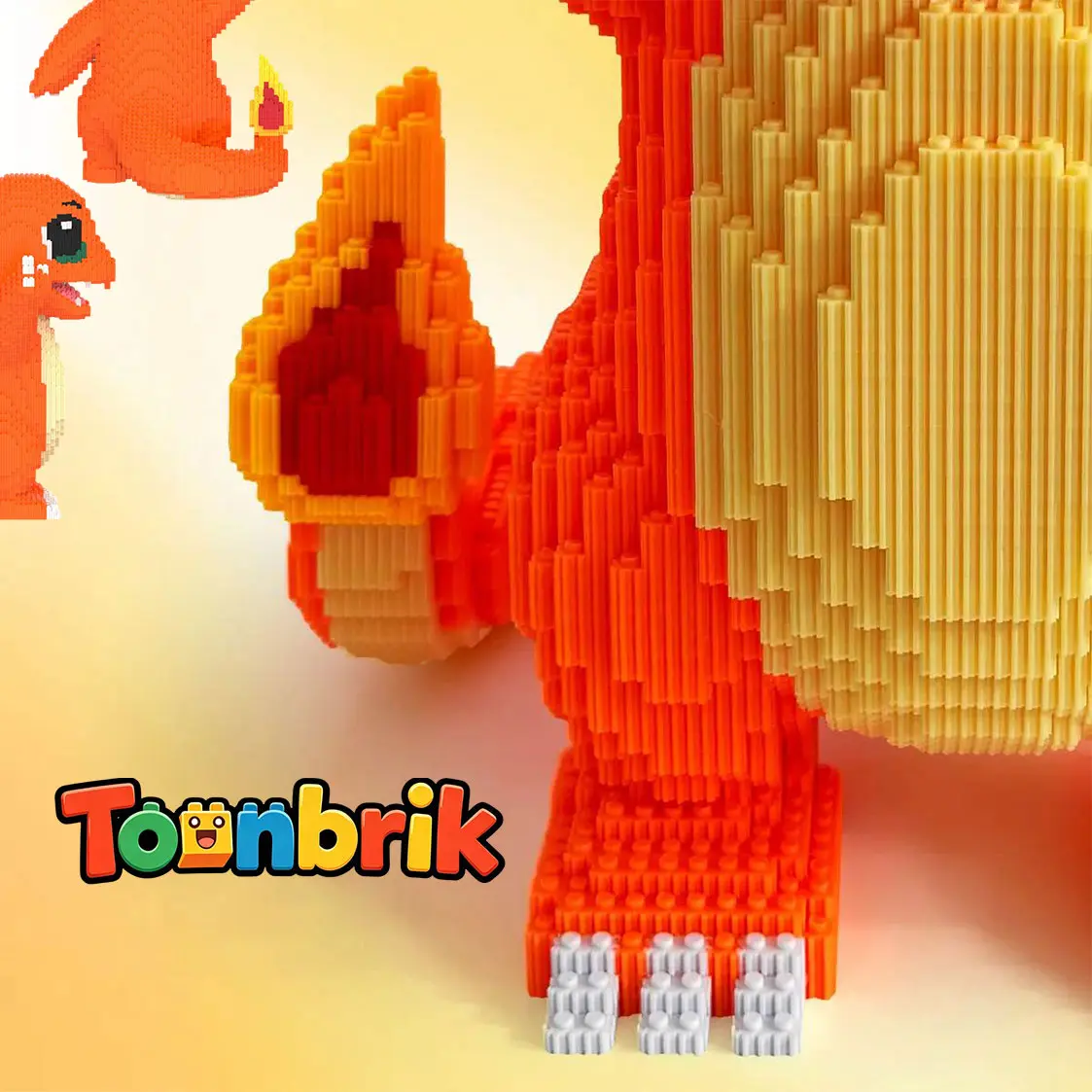 Toonbrik Animation Series Large Char-Char (12,858 PCS) Micro 3D Building Block Model Toonbrik Animation Series Large Char-Char (12,858 PCS) Micro 3D Building Block Model