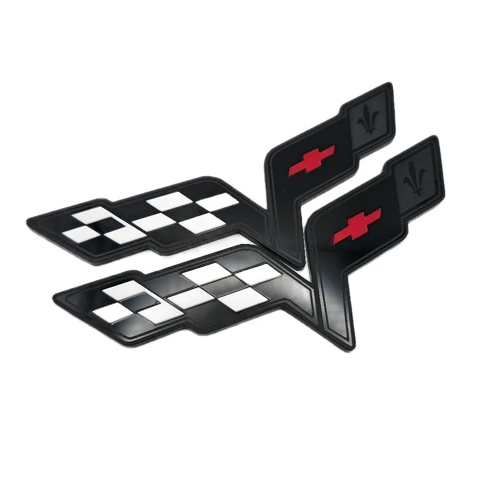 Custom C6 corvette emblems (Multiple Color options)