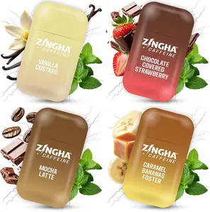 Caffeinated Aromatherapy Nasal Inhaler Stick – Natural Energy Boost with Essential Oils + Caffeine – Focus, Refresh & Breathe Easy