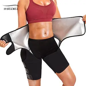 IYDoaMea 4-in-1 Sauna Sweat Waist Trimmer, Waist Trainer Butt Lifter, Tummy Control Body Shaper For Women