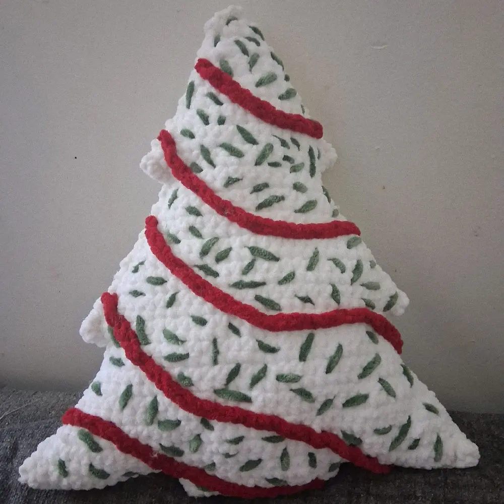 Christmas tree cake Pillow