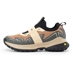 FitVille Men's Extra Wide Slip On Shoes with Arch Support, Comfortable Orthopedic Hiking Sneakers for Travel Camping, Waterproof and Breathable Outdoorfun SpringStatements