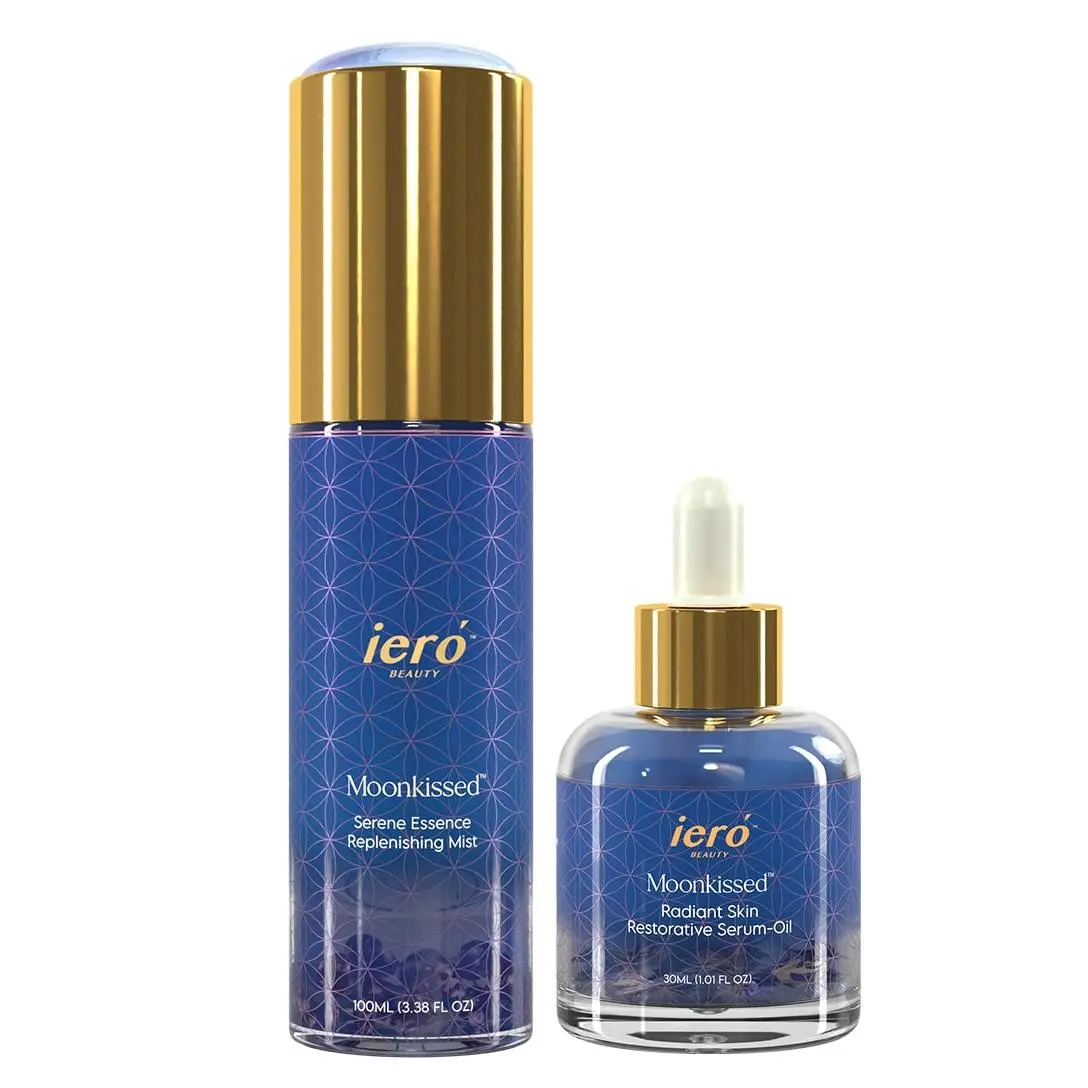 Serene Pause and Reset Skin Ritual Moisturizing Skincare Mist Serum Radiant Hydrating Restore Soothing Comfort Moisture Gift Age Defying Moisturize Moisturizer Hydrate Antioxidant Serum Brightening Care Skin Repair Skin Repair
