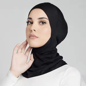 Muslim Women Full Coverage Stretchy Elastic Undercap Hijab