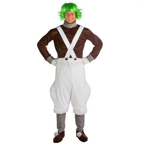 Plus Size Chocolate Factory Worker Costume for Men