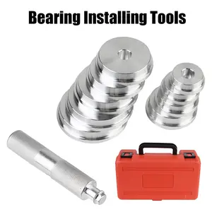 10-Piece Ball Bearing Installation Tool Set, Durable Metal Construction, Easy-To-Use Design, Ideal for Mechanics & DIY Projects