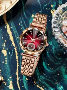 Women's High-Value Quartz Analog Watch, Elegant Simple Alloy Vintage Band Watch, Fashion New Model Wristwatch, Ideal for Middle School Students, Holiday Gift, Daily Wear