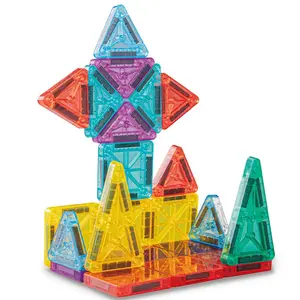 26pcs/49pcs/78pcs Mini Travel Magnetic Building Blocks Set, Unisex Toy with Storage Box, Perfect Christmas Gift for Kids