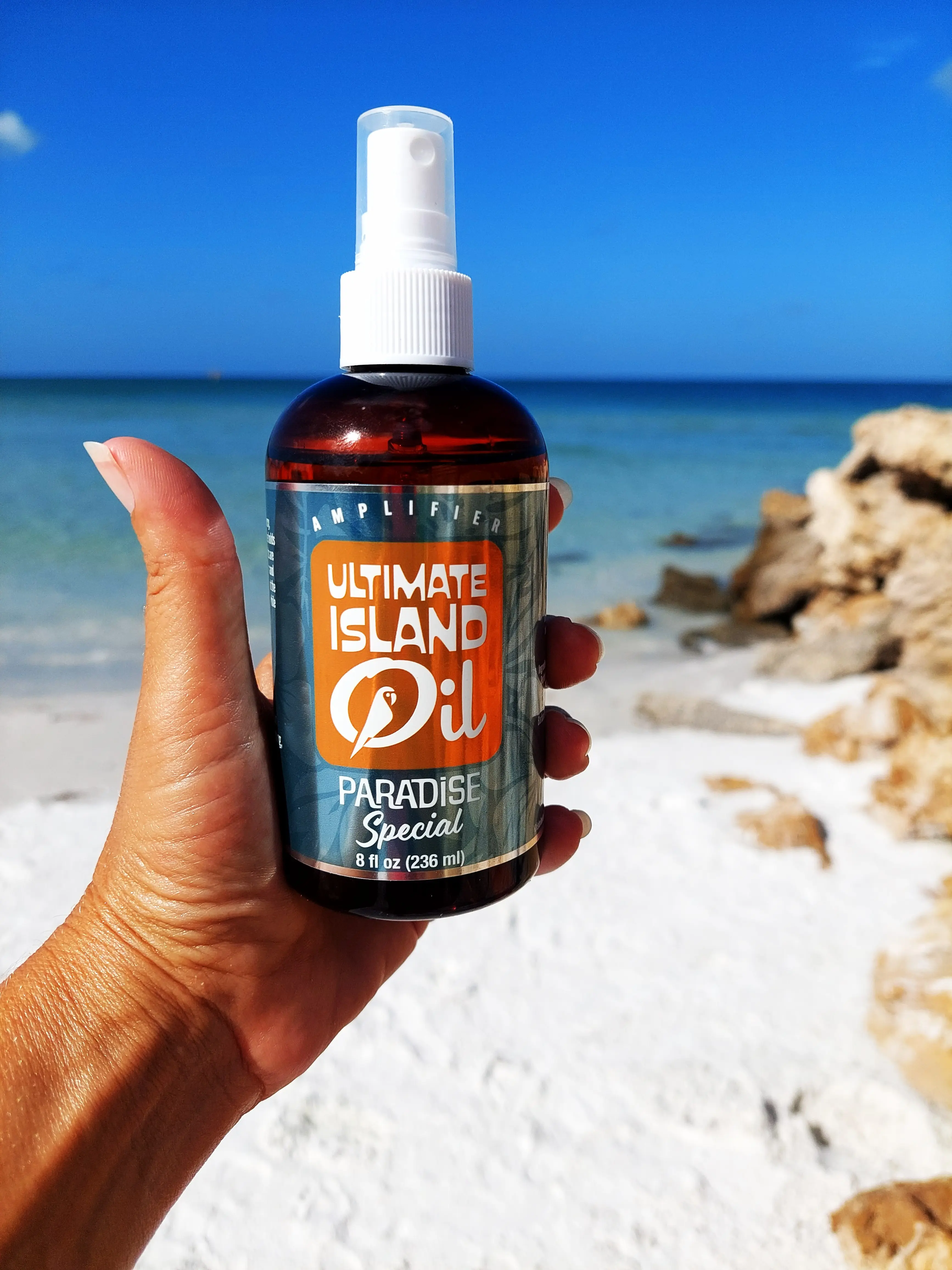 Ultimate Island Oil, Paradise Special 8oz Suntan oil