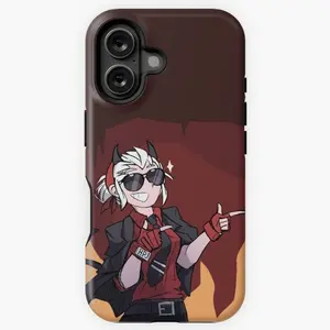 Helltaker Phone case,Stylish Game girl, Lucy Beelzebub Gamer Merch, Best Gift Fit for iphone X, 11, 12, 13, 14, 15, 16 pro max