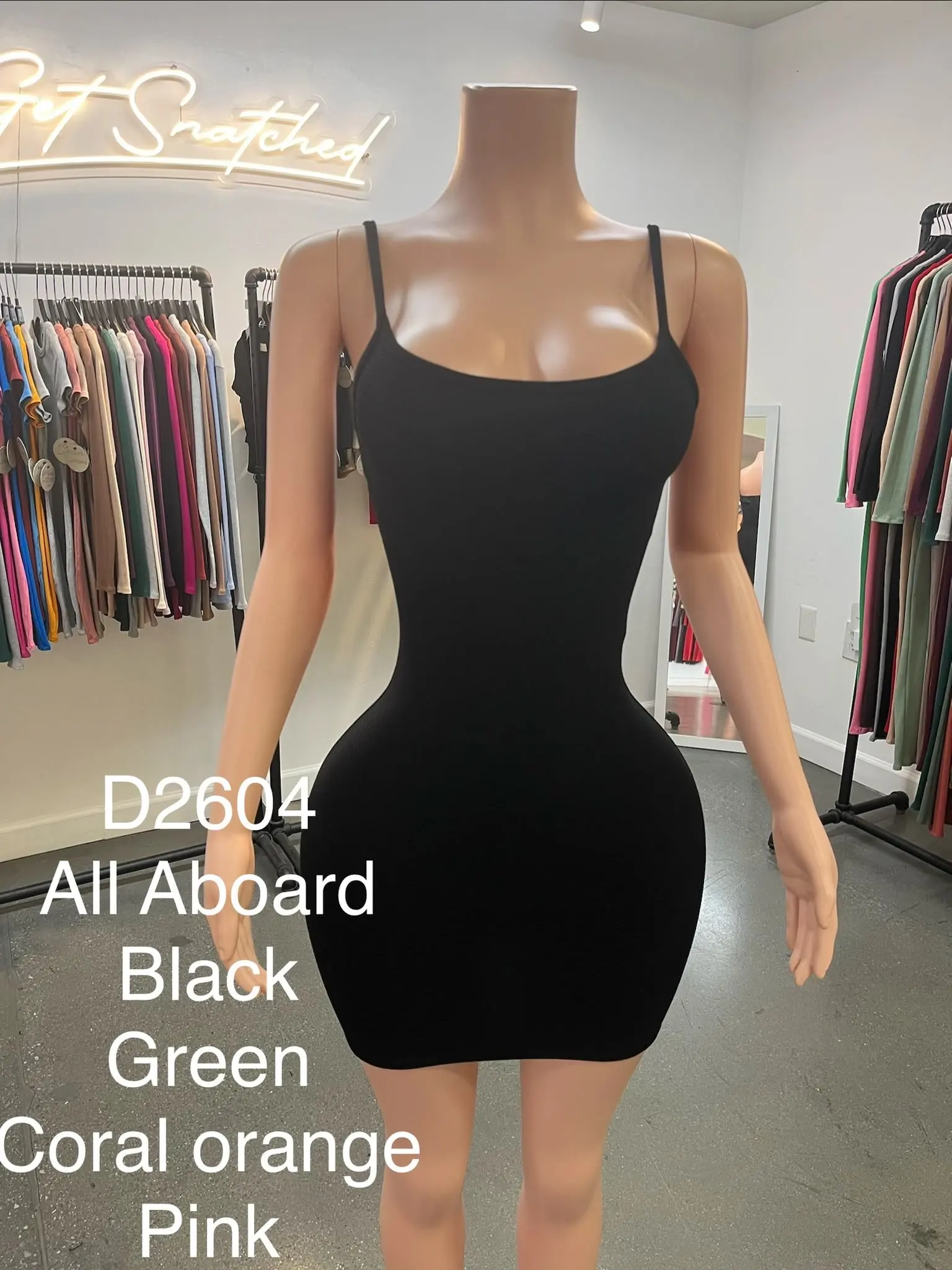 Mimi snatch dress