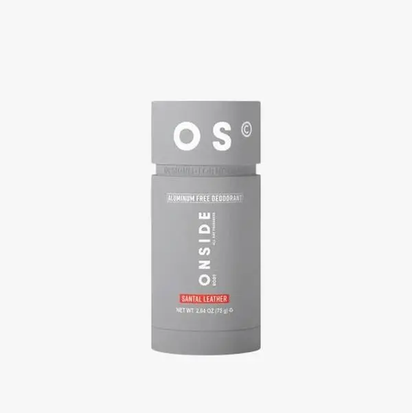ONSIDE High Performance Deodorant | Aluminum Free | 48-Hour Odor Protection | Gentle on Skin, Built for Active Lifestyles | Santal Leather & Eucalyptus Mint | Performance Care - Saled