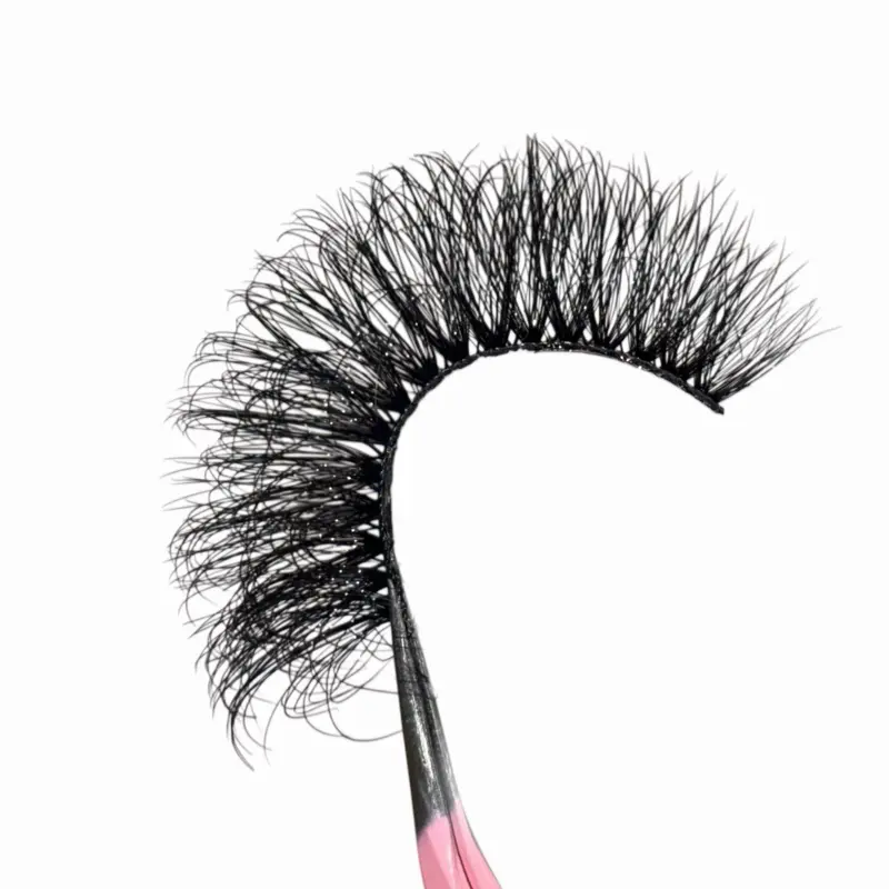 “High Maintenance” 16mm Wispy Full Volume Lashes 1 Pair High Quality Fluffy Strip Eyelashes Reusable Lightweight Makeup