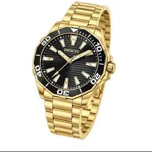 Invicta Diver Meridian Men's Watch - 46mm, Gold