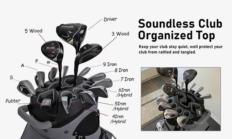 Ask Echo Golf T-LOCK 4.0 Cart Bag Ask Echo Golf T-LOCK 4.0 Cart Bag